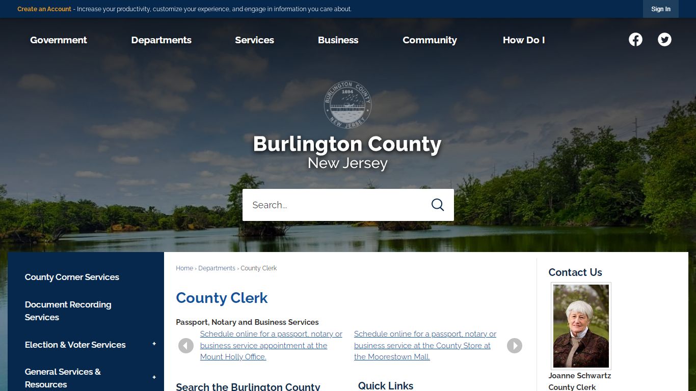 County Clerk | Burlington County, NJ - Official Website